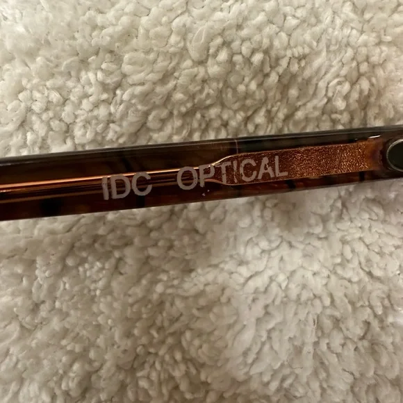VINTAGE?IDC OPTICAL RARE FIND TORTOISE BROWN AND BLUE TONE  display picture 1